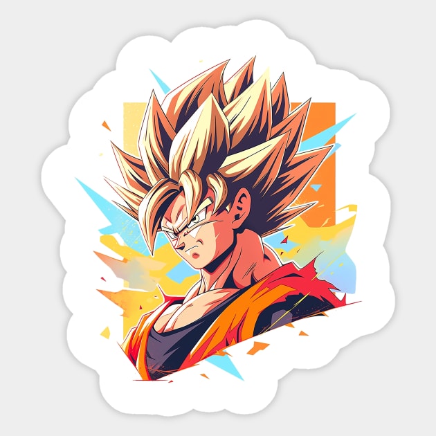 goku Sticker by piratesnow